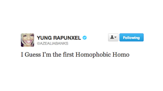 Illustration for article titled Azealia Banks Continues to Defend Her Use of the Word 'Faggot'